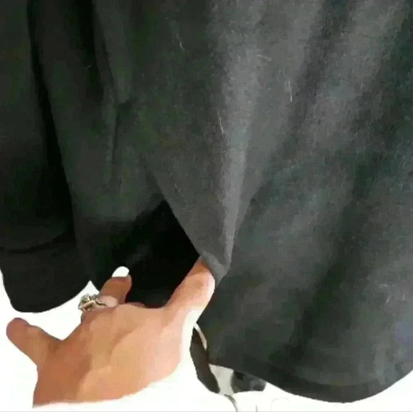 Abercrombie & Fitch Men's Black Date Night Trucker Jacket M - Picture 6 of 11